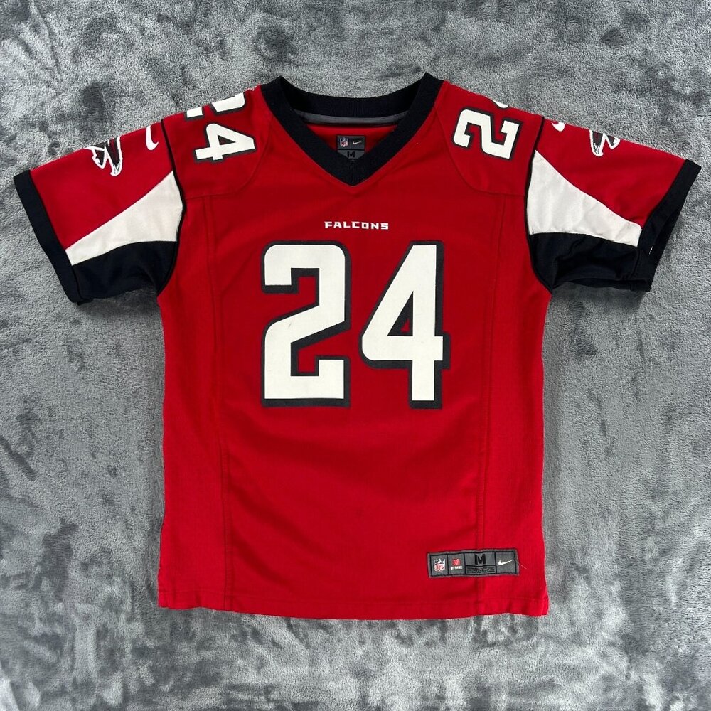 Nike Jersey Football Jersey Youth Boy M Atlanta Falcons Devonta Freeman #24 NFL